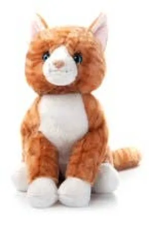 12"  Tabby Cat Orange