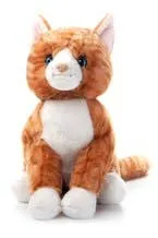 12"  Tabby Cat Orange