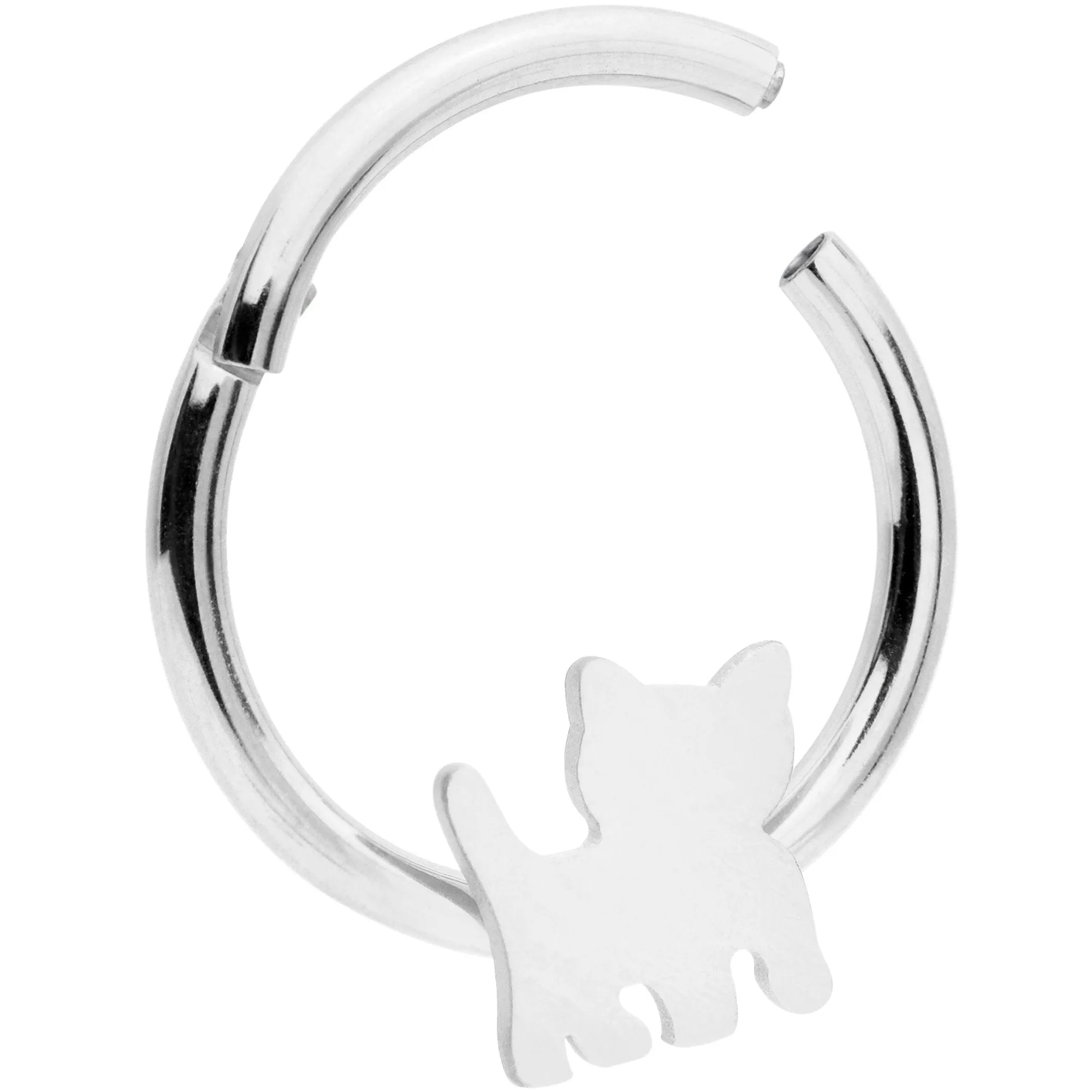 16 Gauge 3/8 Kitty Cat Hinged Segment Ring