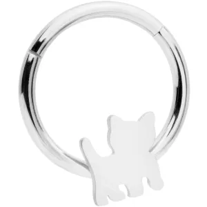 16 Gauge 3/8 Kitty Cat Hinged Segment Ring