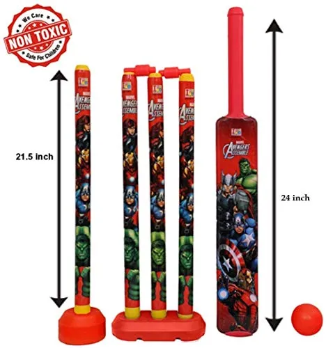 Aastha Enterprise Multicolour Plastic T20 Cricket Set for Kids