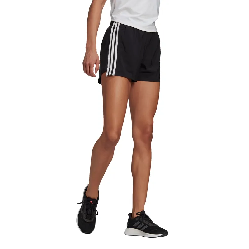 Adidas Womens PrimeBlue Designed 2 Move Woven 3-Stripes Sport Shorts