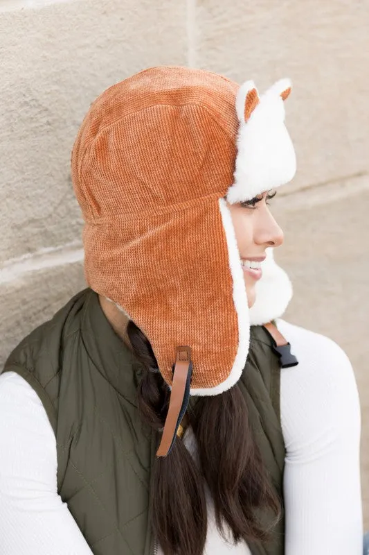 Aili's Corner Kitten Ear Trapper Hat