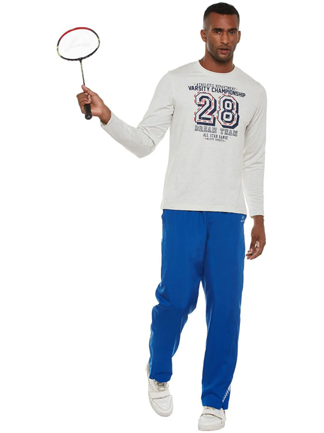Alcis Mens Off White Sweat Shirt 148MSS224
