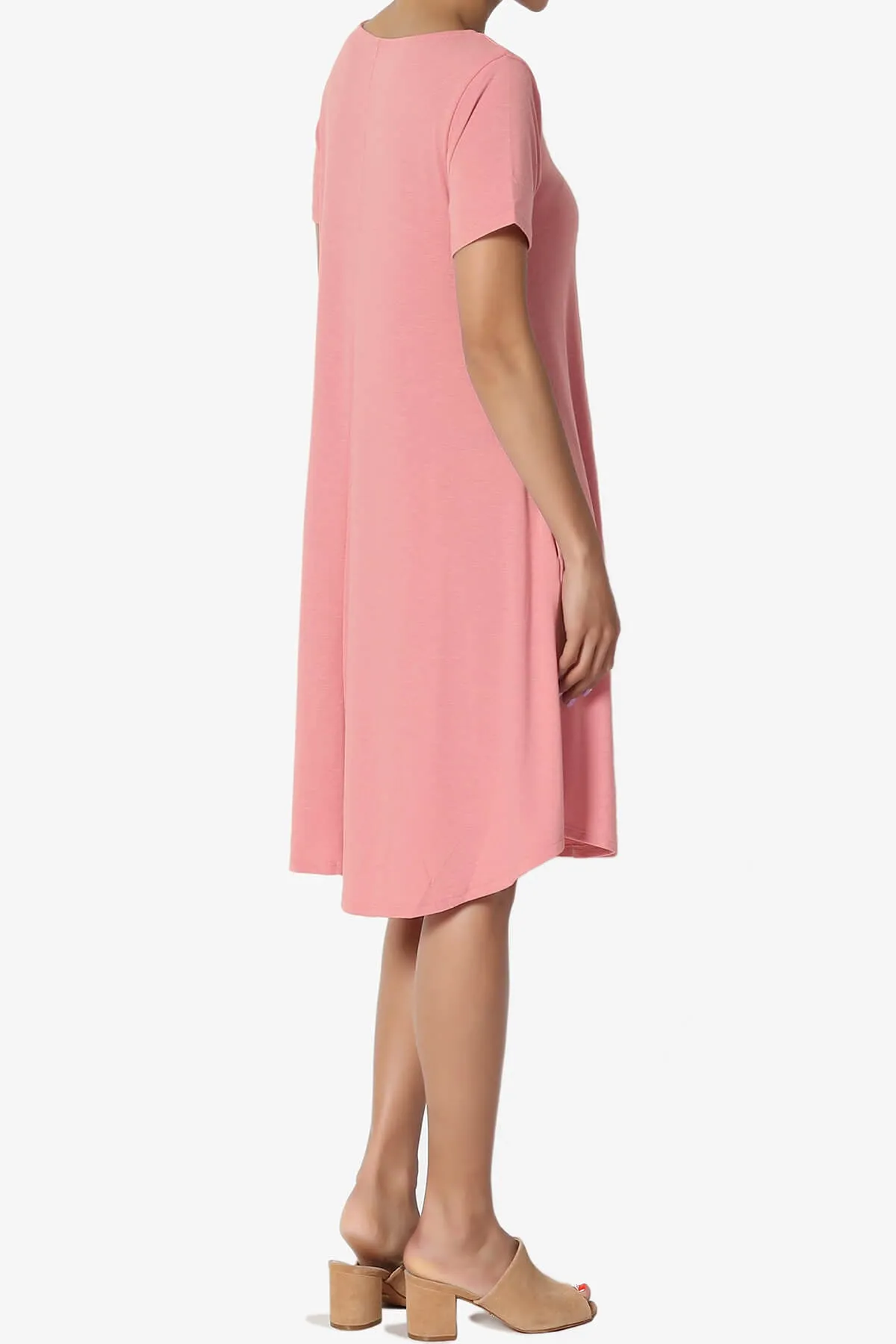 Amella Strappy Scoop Neck Pocket Dress