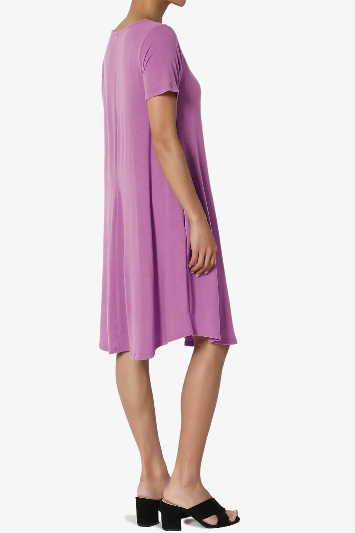 Amella Strappy Scoop Neck Pocket Dress