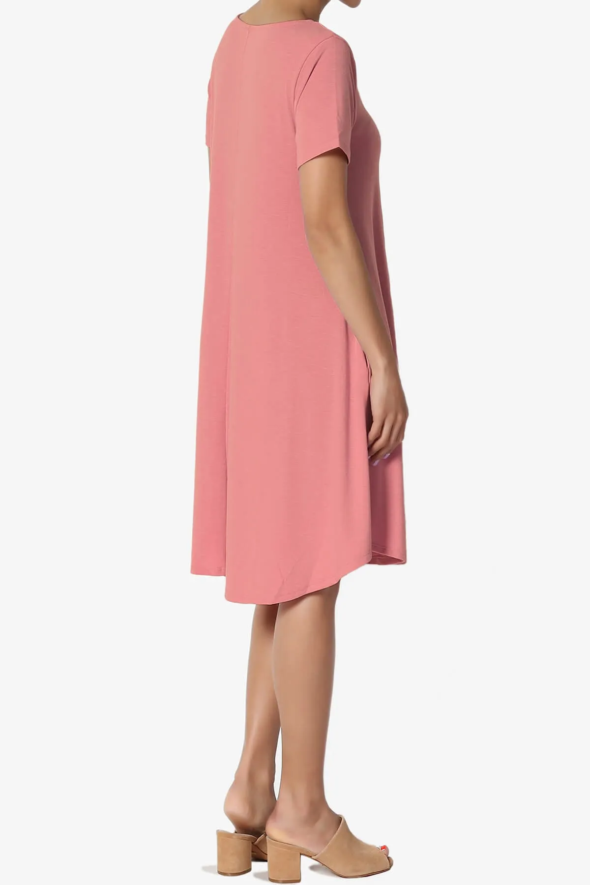 Amella Strappy Scoop Neck Pocket Dress