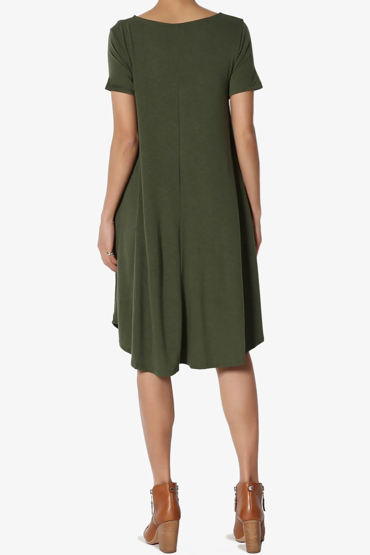 Amella Strappy Scoop Neck Pocket Dress