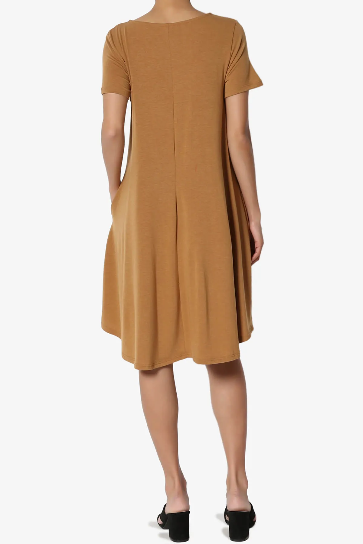Amella Strappy Scoop Neck Pocket Dress