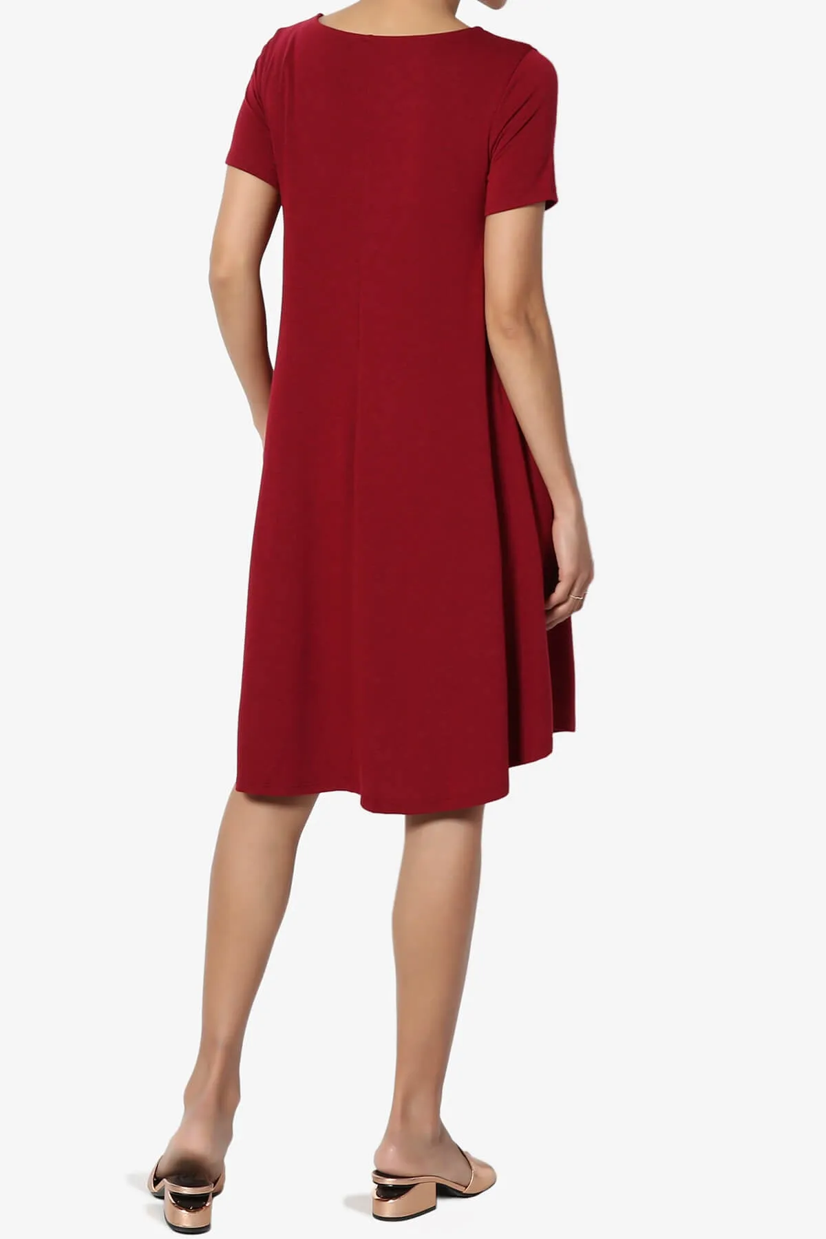 Amella Strappy Scoop Neck Pocket Dress