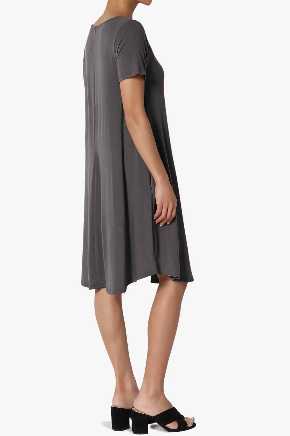 Amella Strappy Scoop Neck Pocket Dress