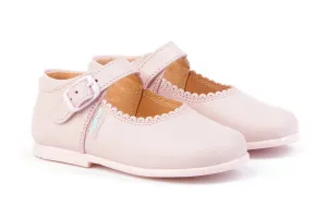 Angelitos - Baby Pink Leather Maryjane 500