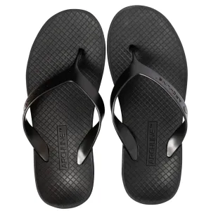 Archline Thongs/Flip Flops Black