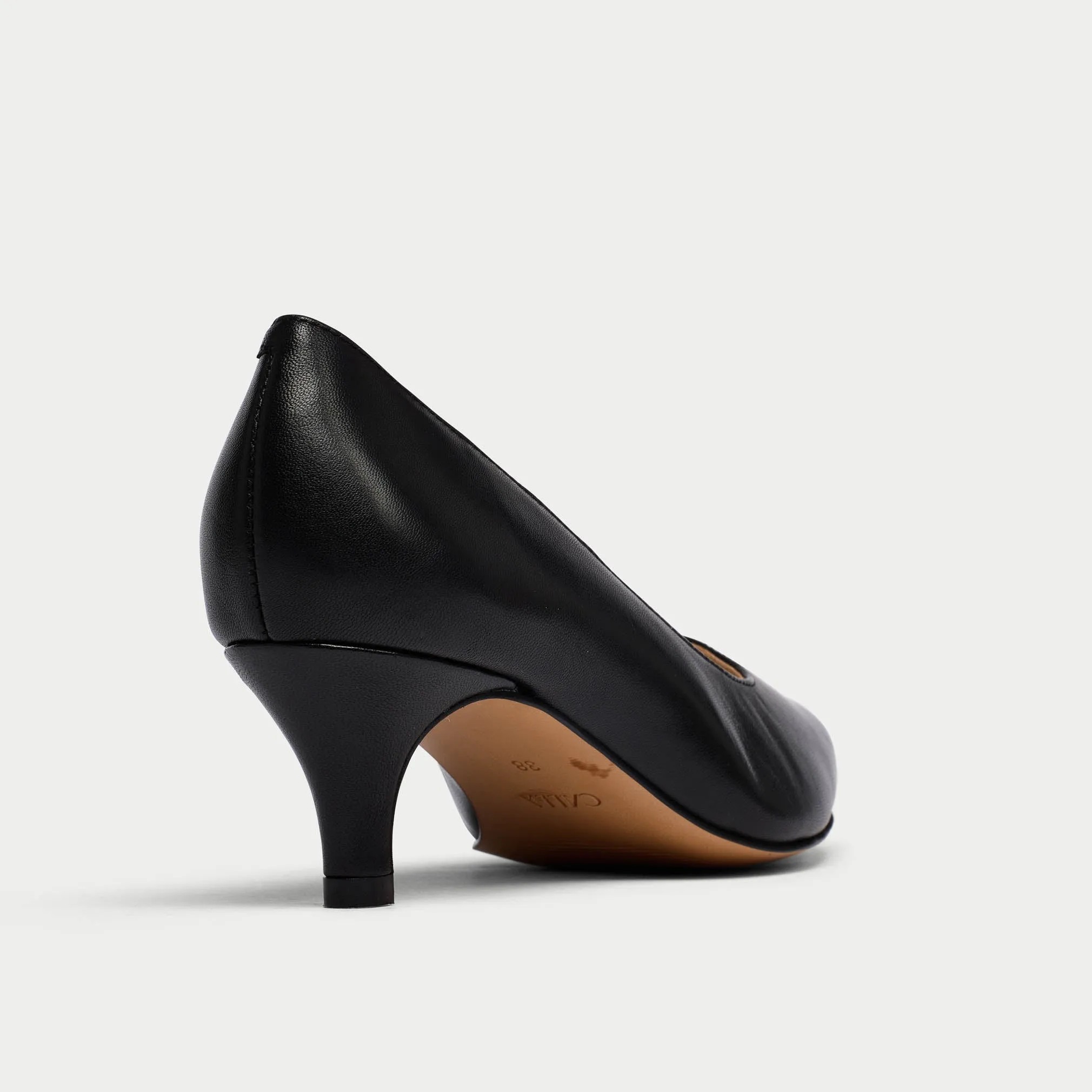 Ava - Black Leather
