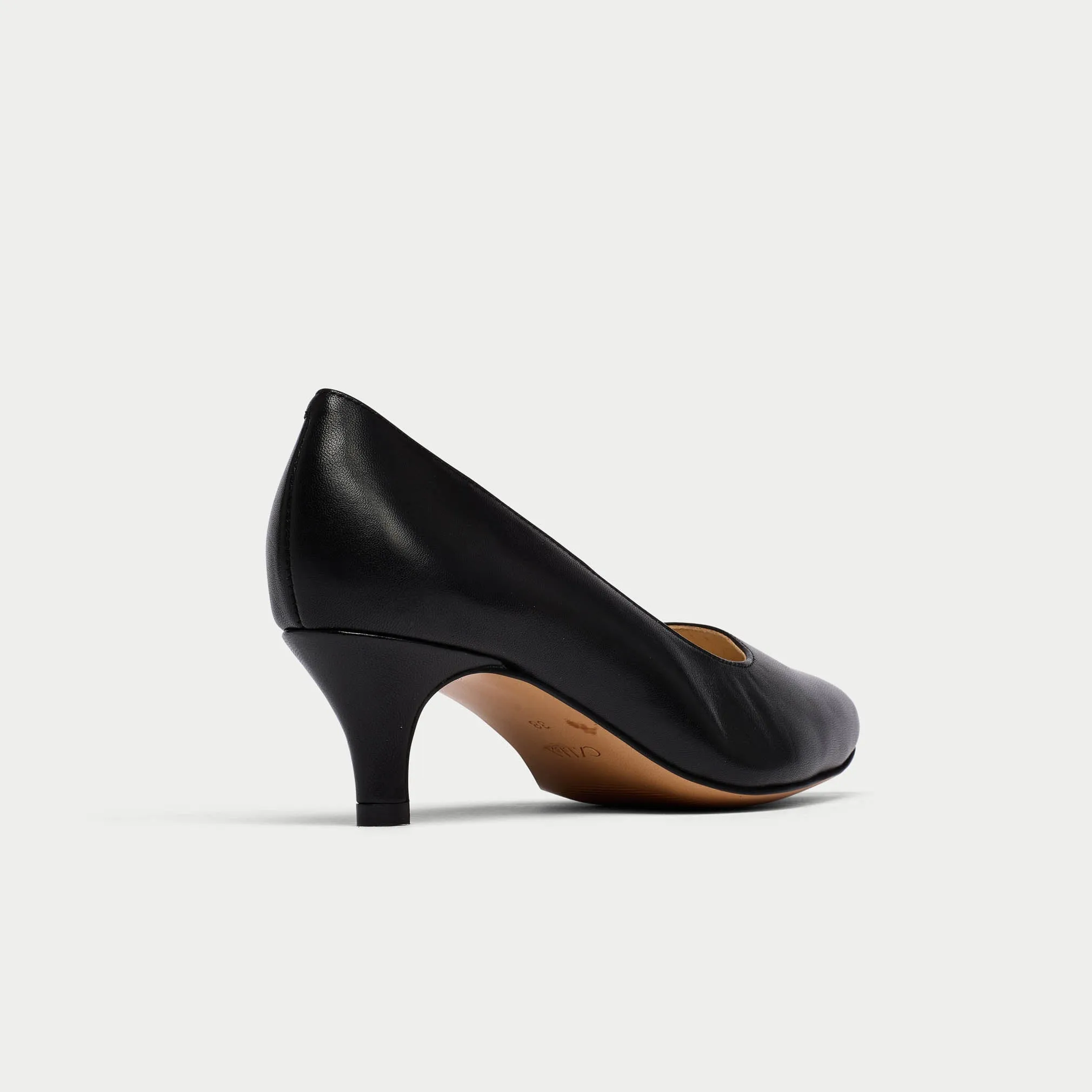 Ava - Black Leather