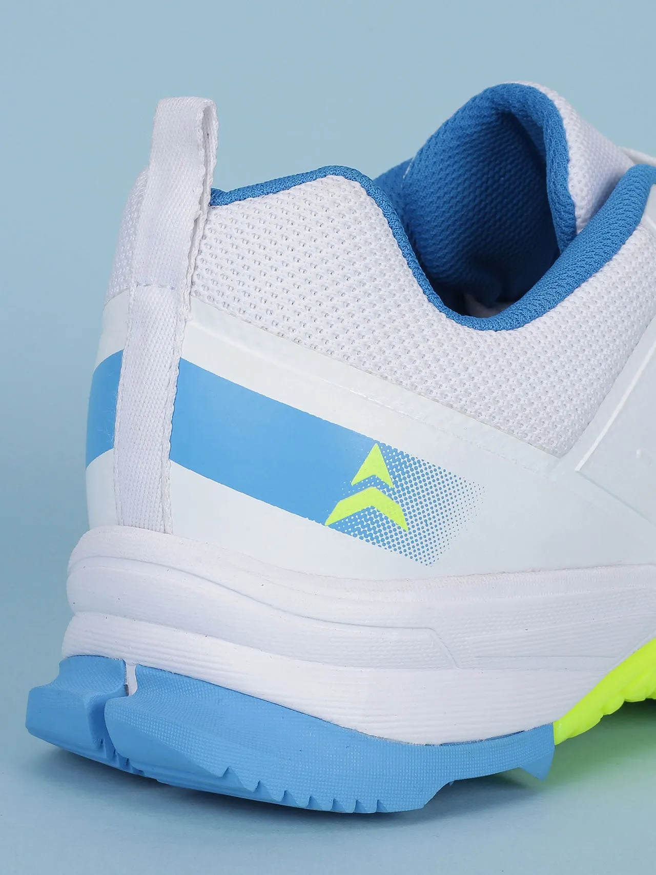 Avant Men's Active Force Cricket Shoes - White/Teal