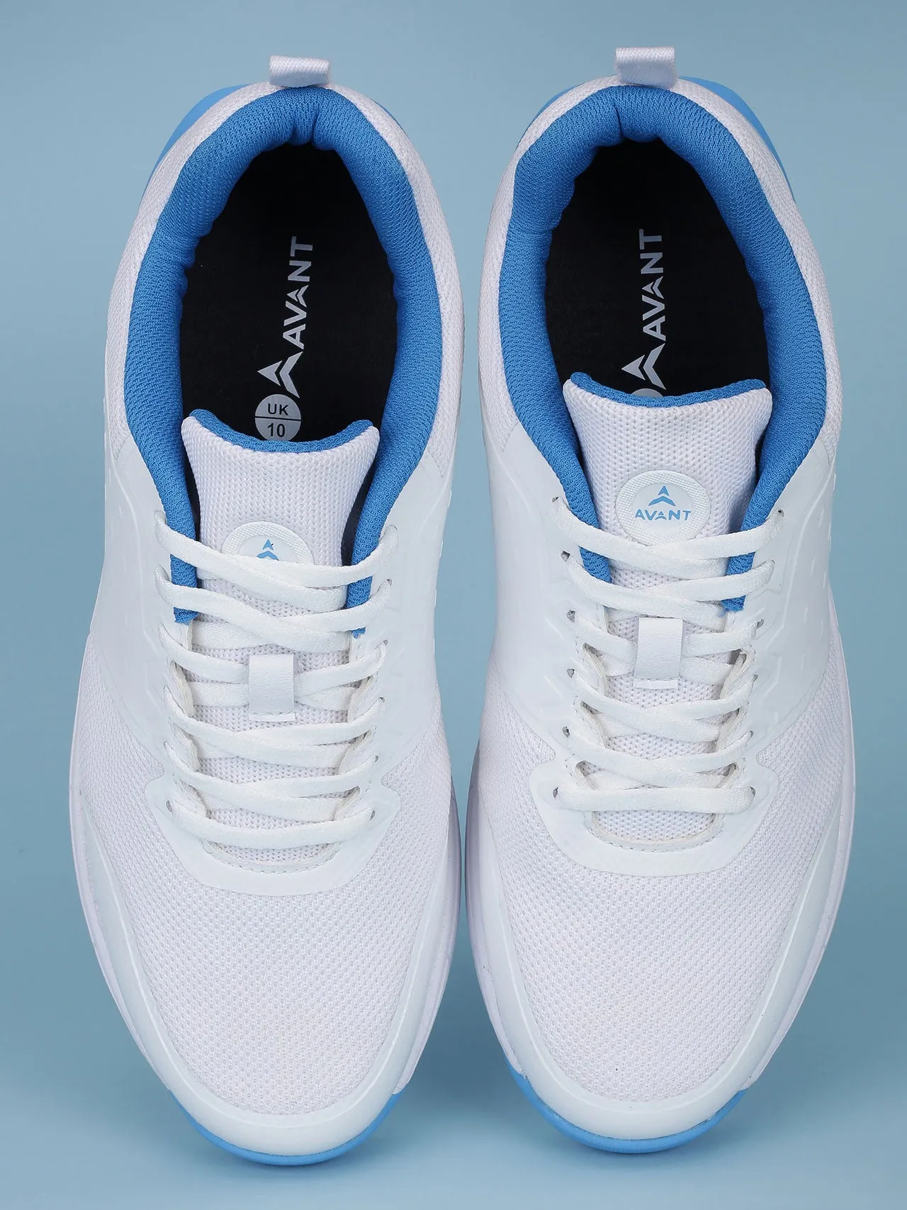 Avant Men's Active Force Cricket Shoes - White/Teal