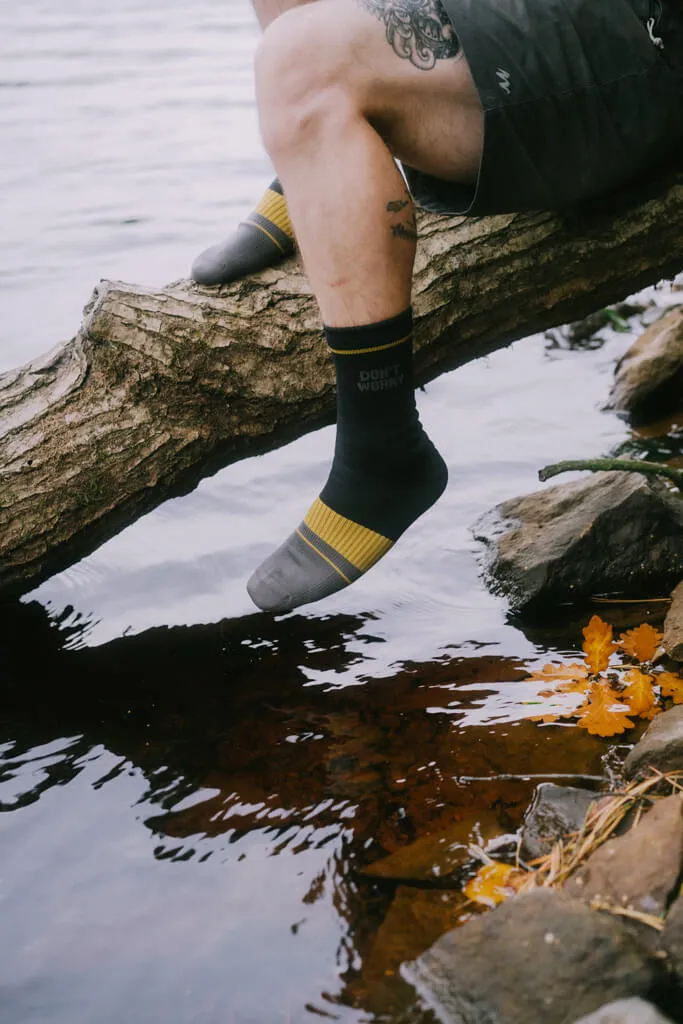 Banana Don't Worry It's a Waterproof Sock