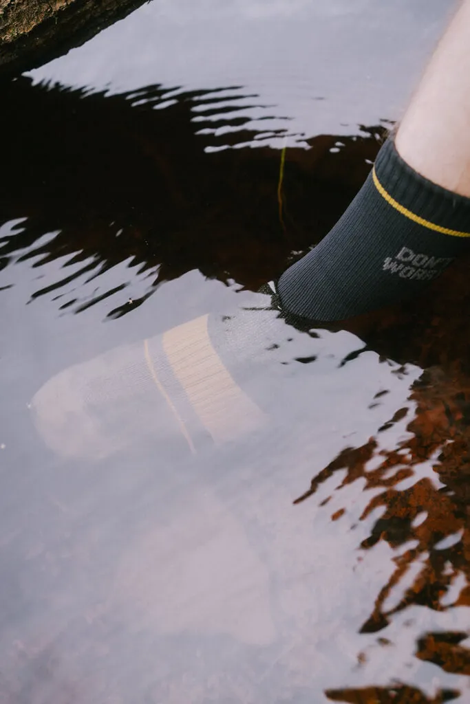 Banana Don't Worry It's a Waterproof Sock