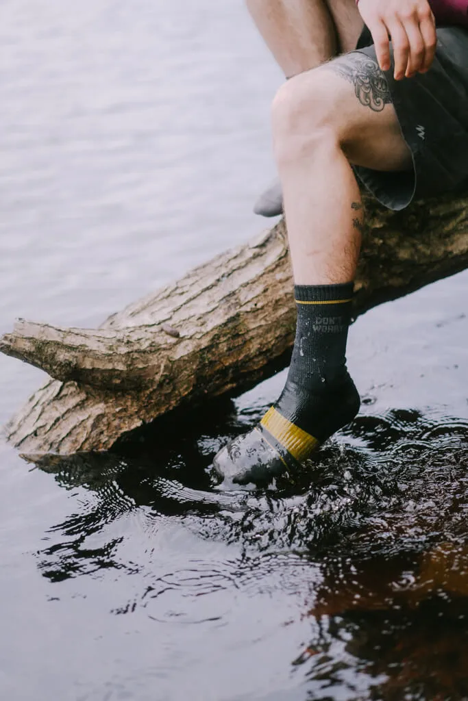 Banana Don't Worry It's a Waterproof Sock