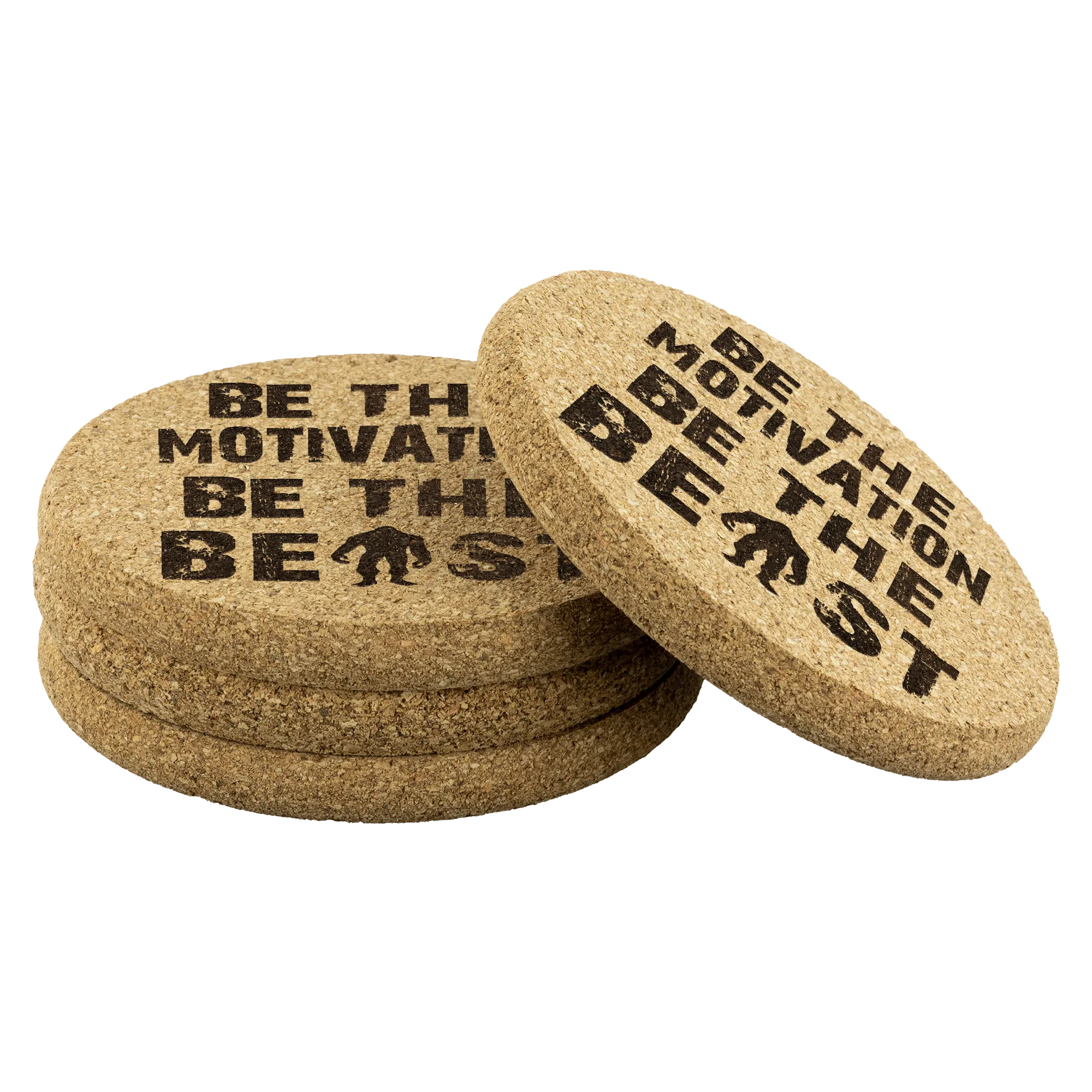 Be The Beast - Cork Coaster Set