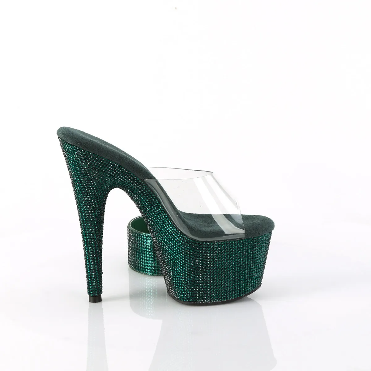 BEJEWELED-712RS  Clear/Emerald Green RS