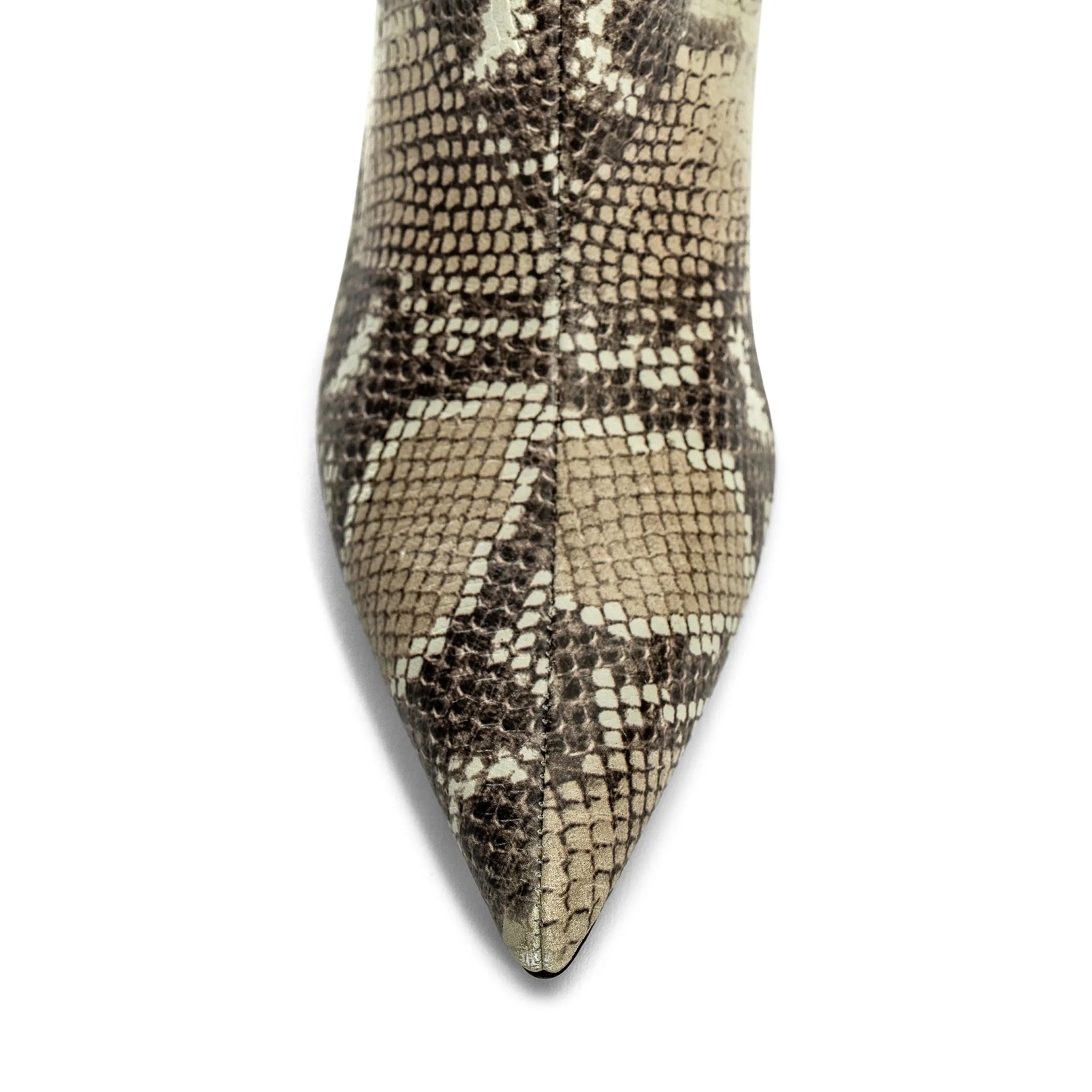 Bella Crocodile Printed Leather