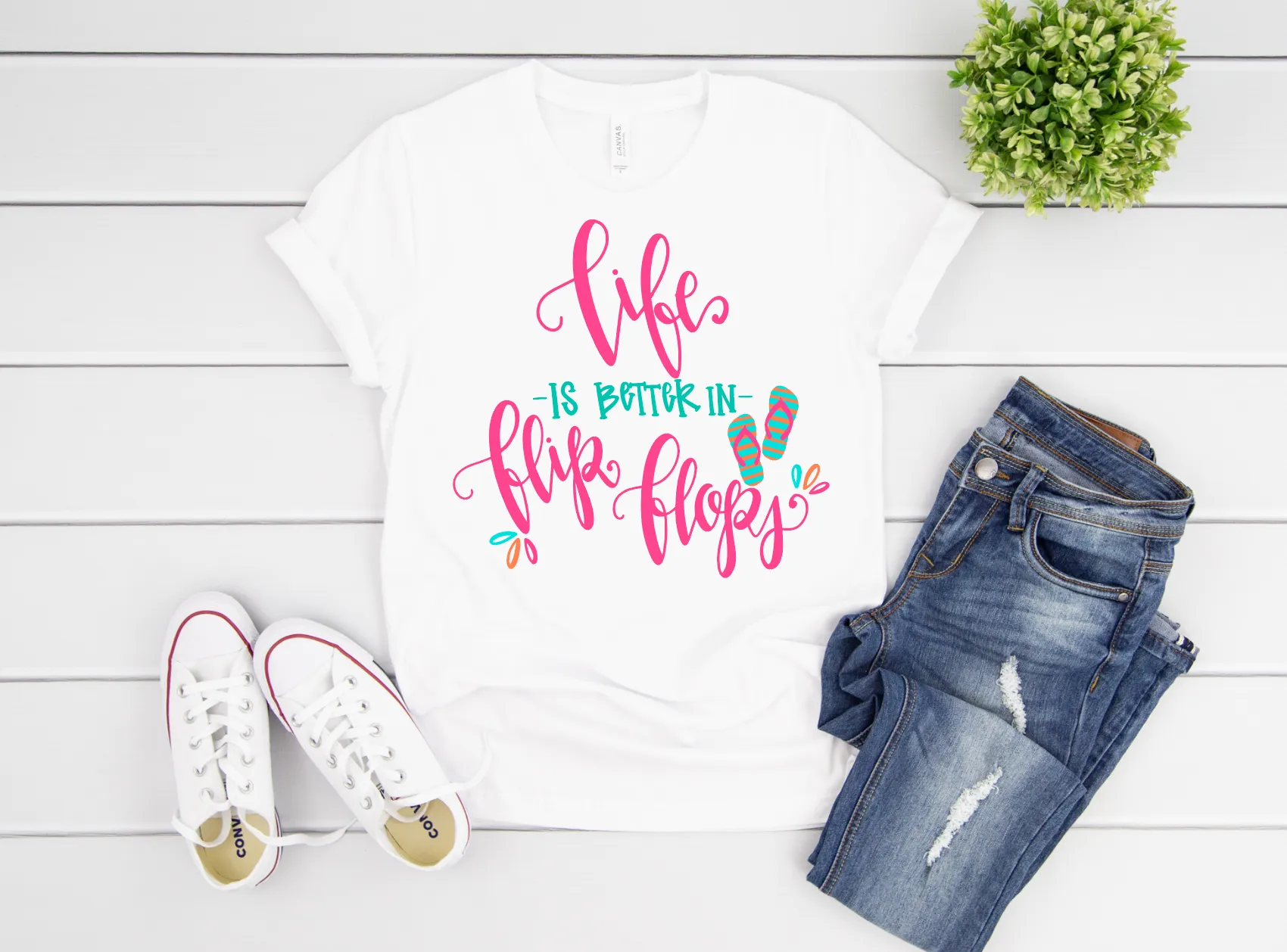 Better in Flip Flops Tee