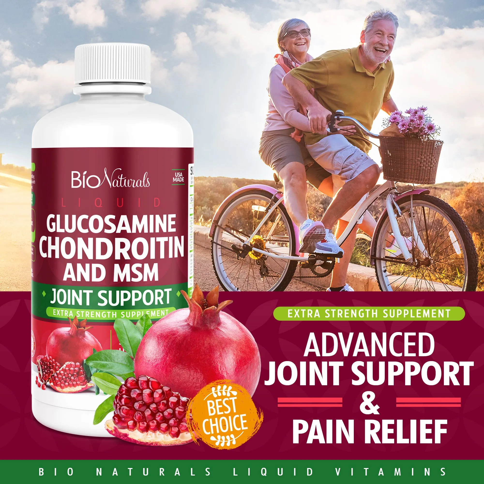 Bio Naturals Liquid Glucosamine Chondroitin