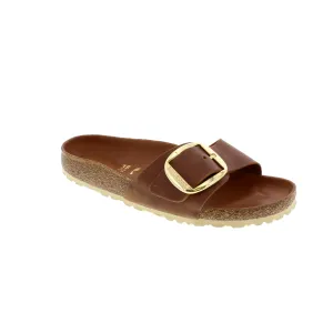 Birkenstock Madrid Big Buckle - Cognac