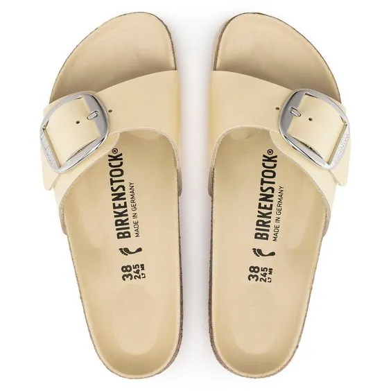 BIRKENSTOCK- MADRID BIG BUCKLE HIGH SHINE SANDAL