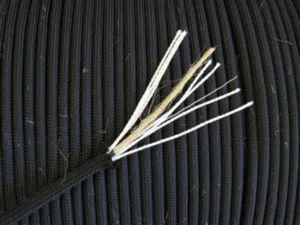 Black - Fishing & Fire Starter Paracord