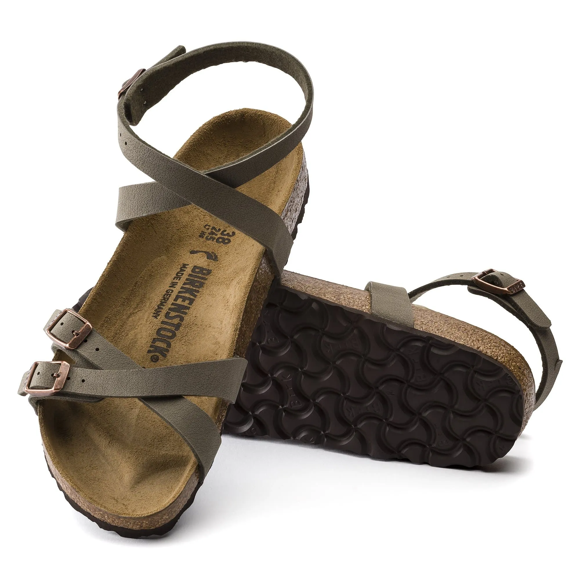 Blanca Birko-Flor Nubuck