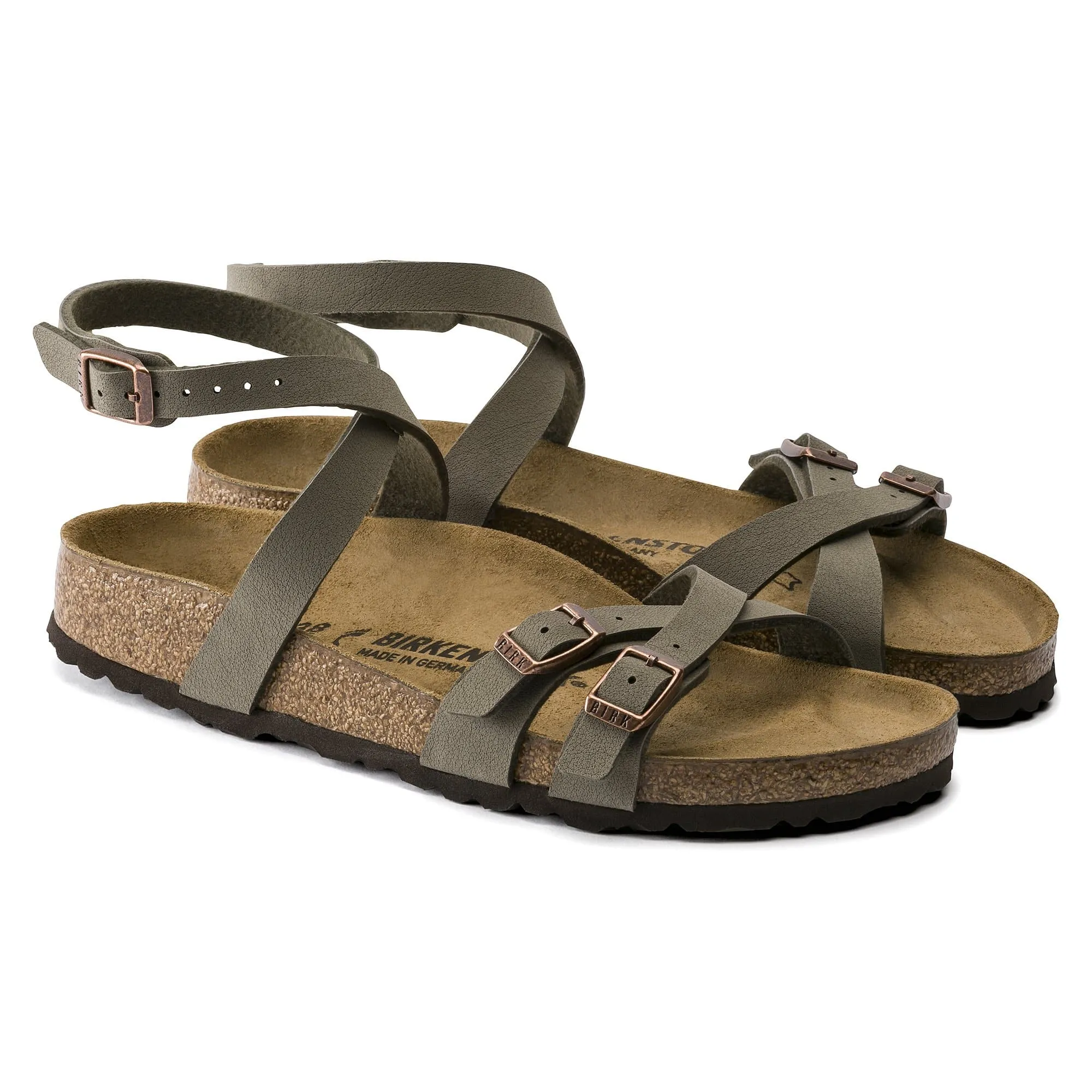 Blanca Birko-Flor Nubuck