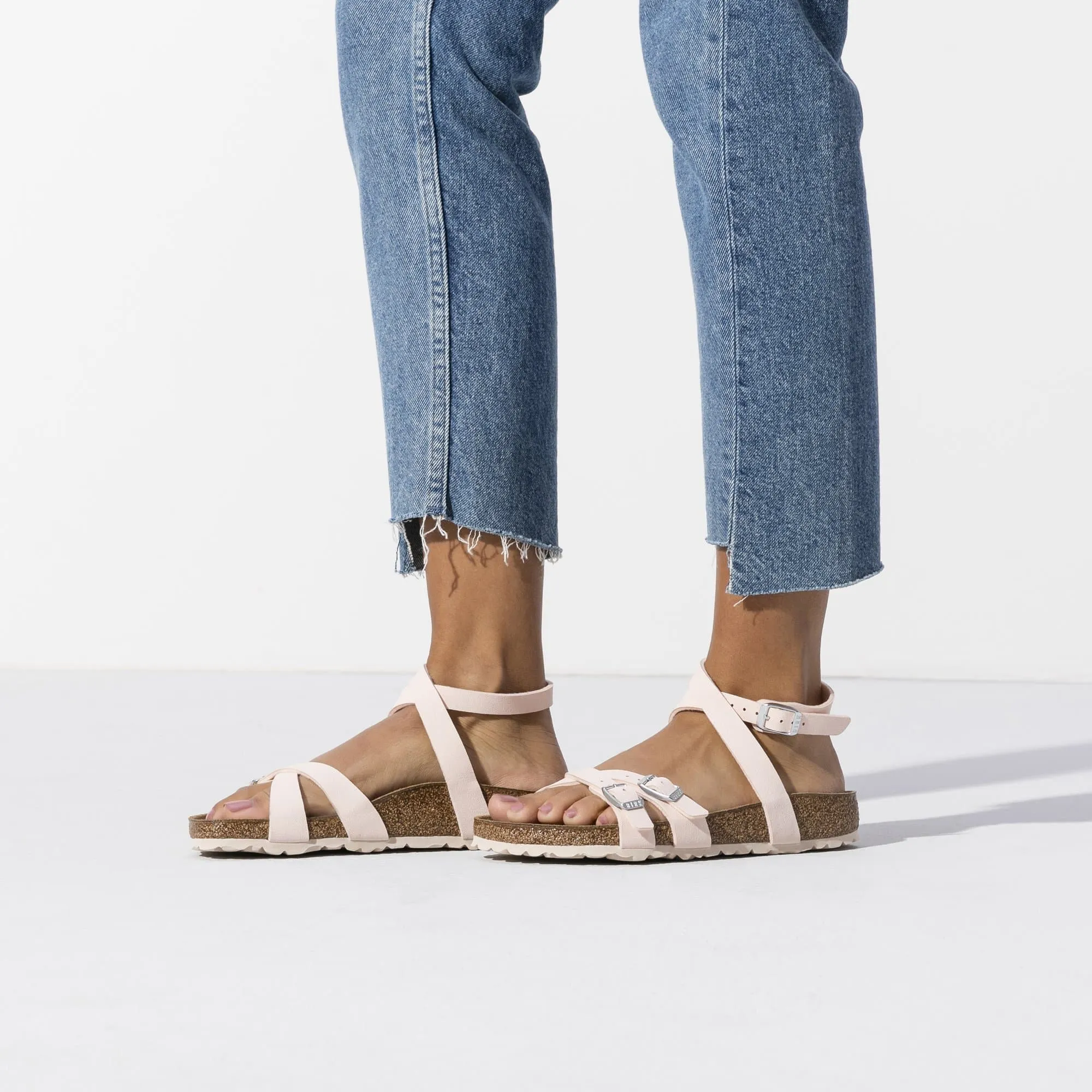 Blanca Birko-Flor Nubuck