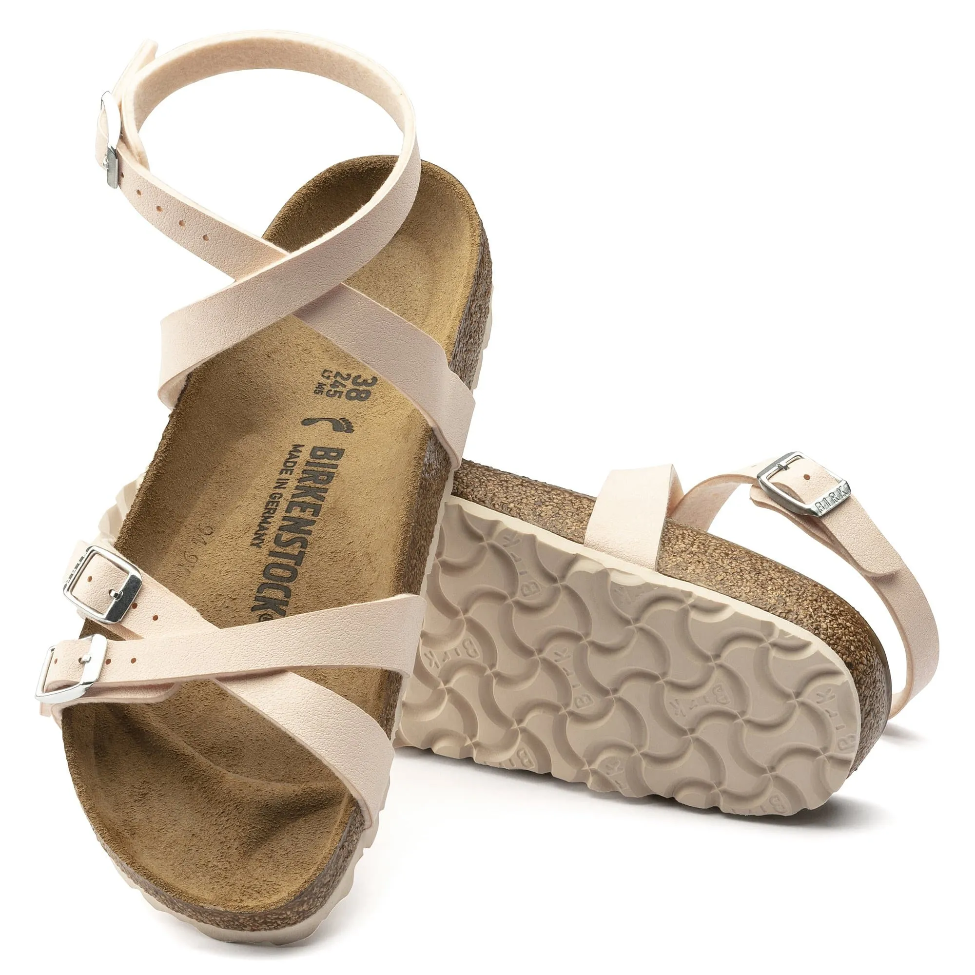 Blanca Birko-Flor Nubuck