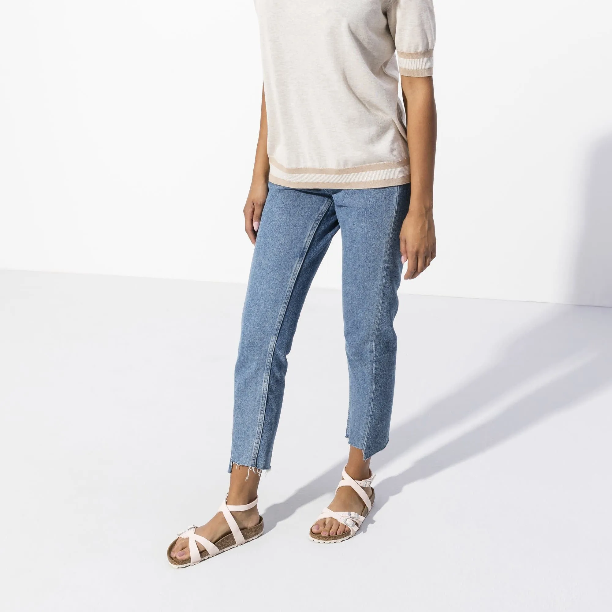 Blanca Birko-Flor Nubuck