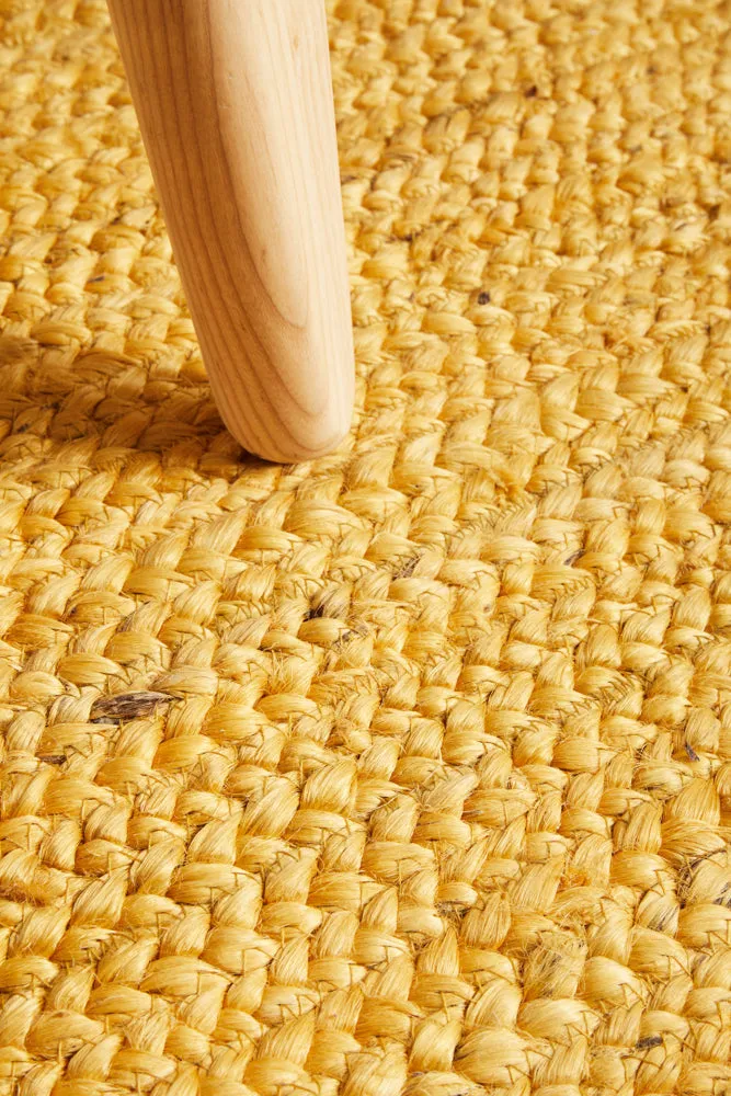 Bondi Yellow Runner Rug