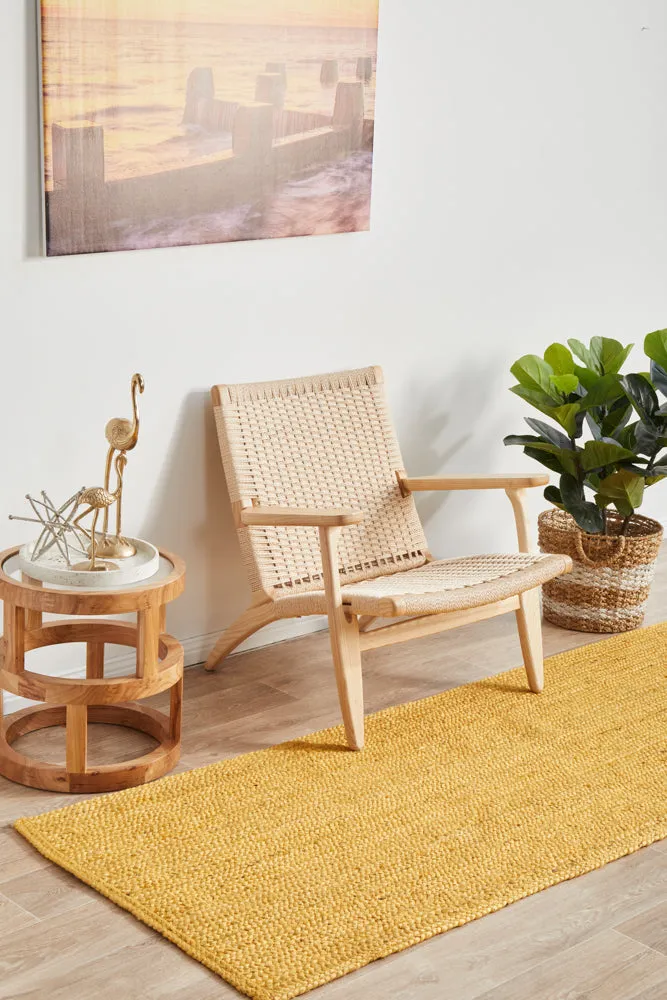 Bondi Yellow Runner Rug