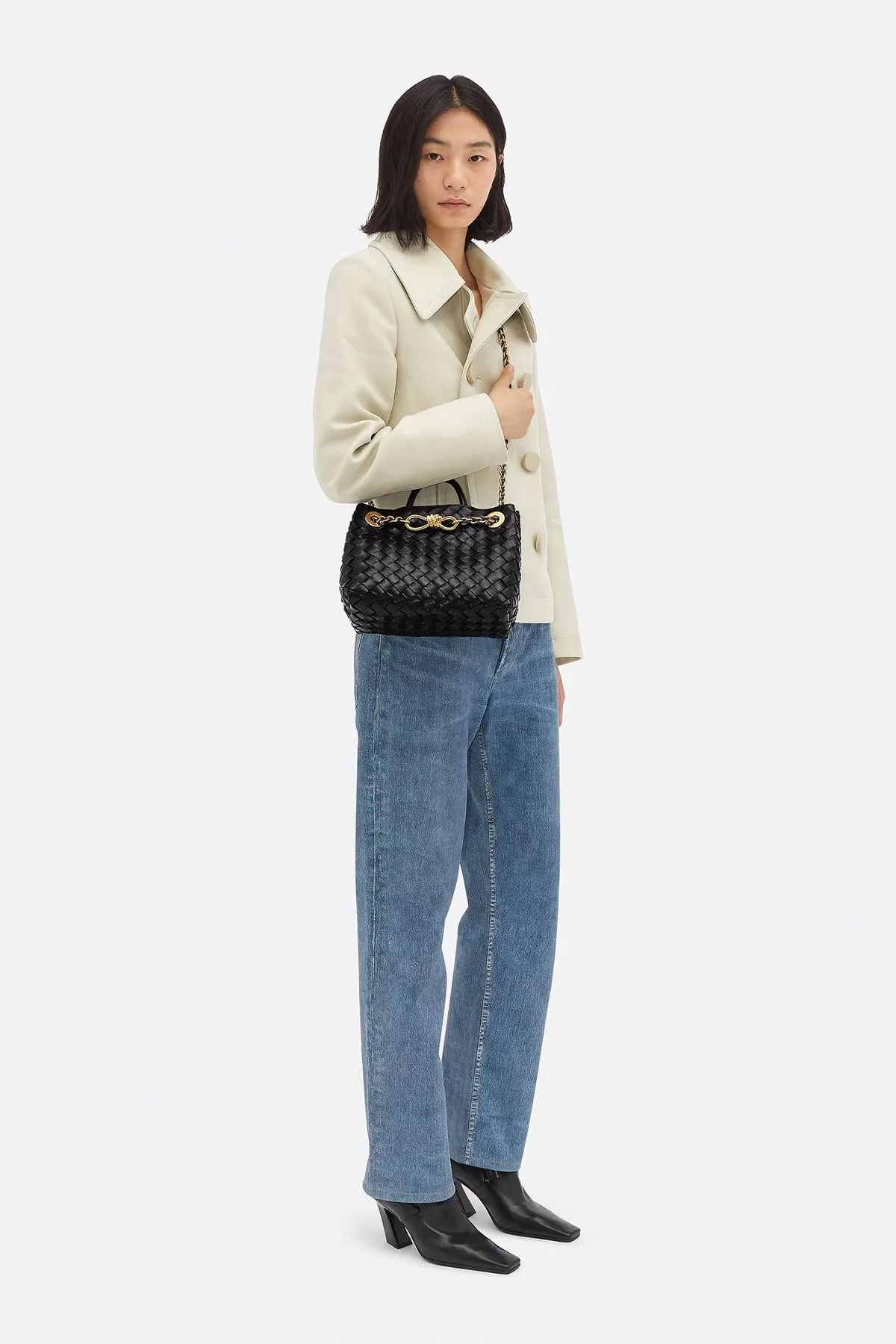 BOTTEGA VENETA | SMALL ANDIAMO WITH CHAIN