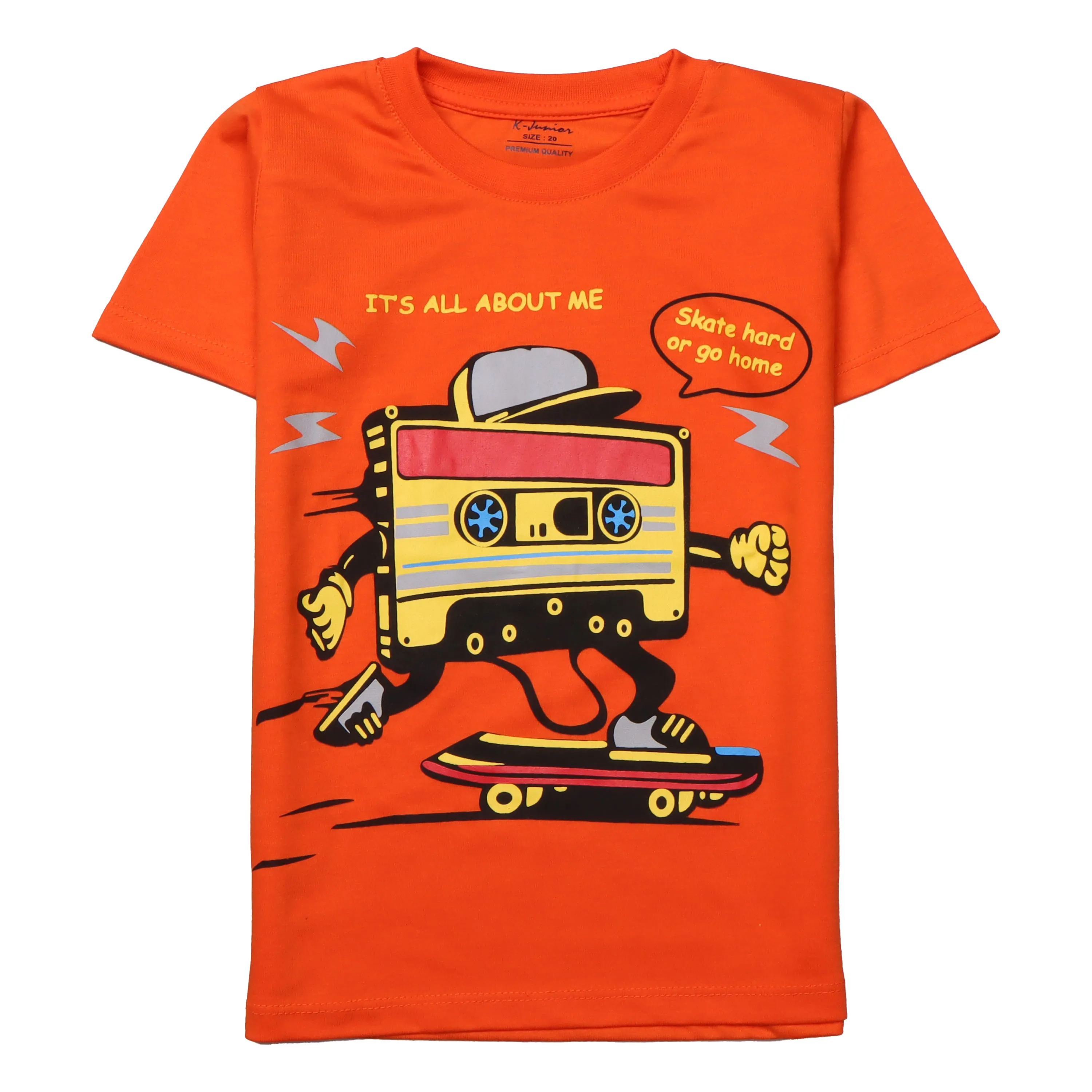 Boys Half Sleeves-Printed T-Shirt (All)