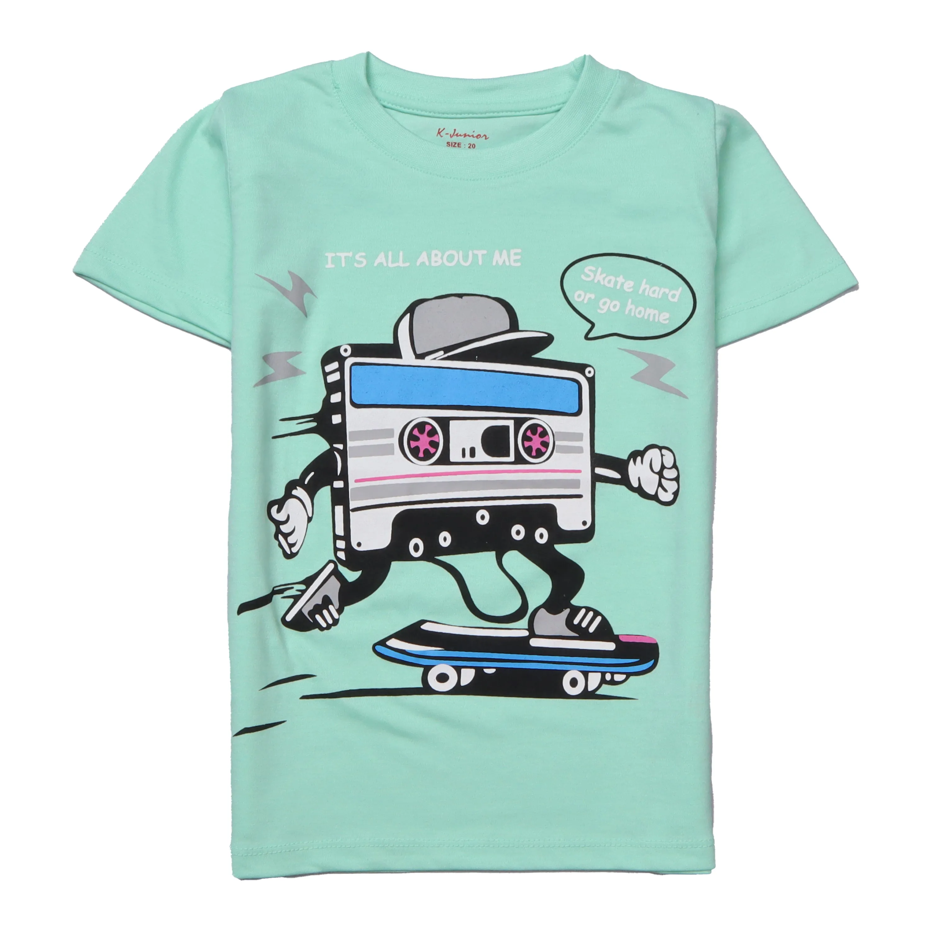 Boys Half Sleeves-Printed T-Shirt (All)