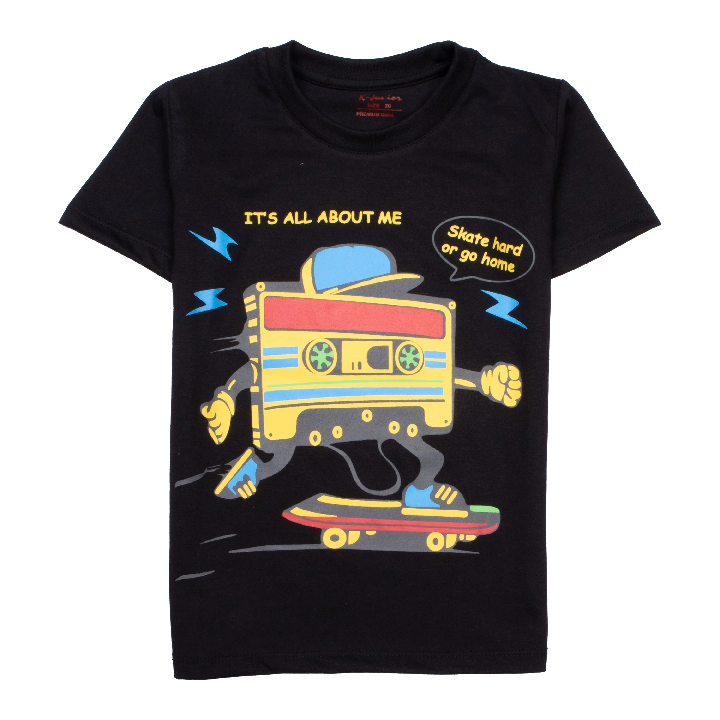 Boys Half Sleeves-Printed T-Shirt (All)