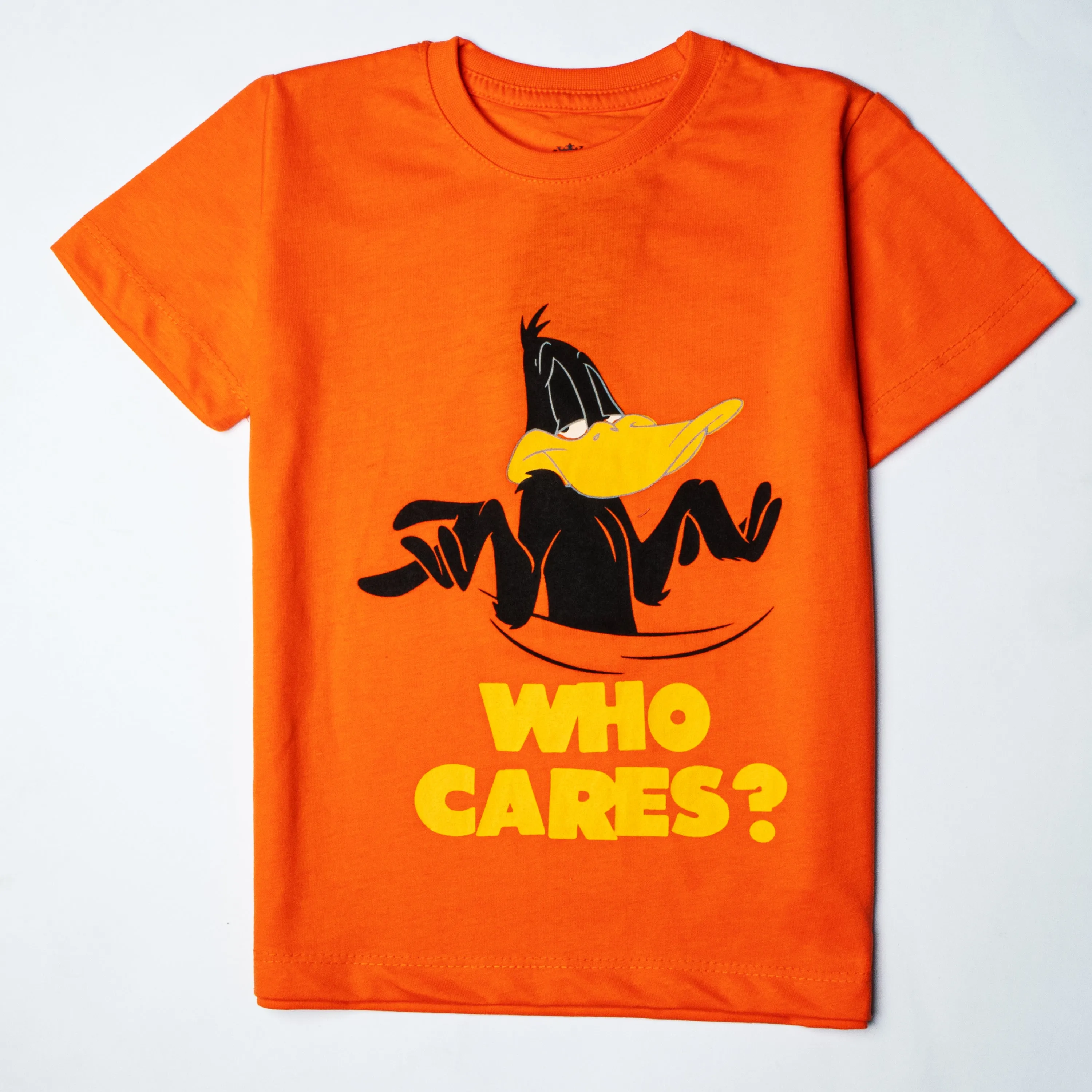 Boys Half Sleeves-Printed T-Shirt (Daffy)