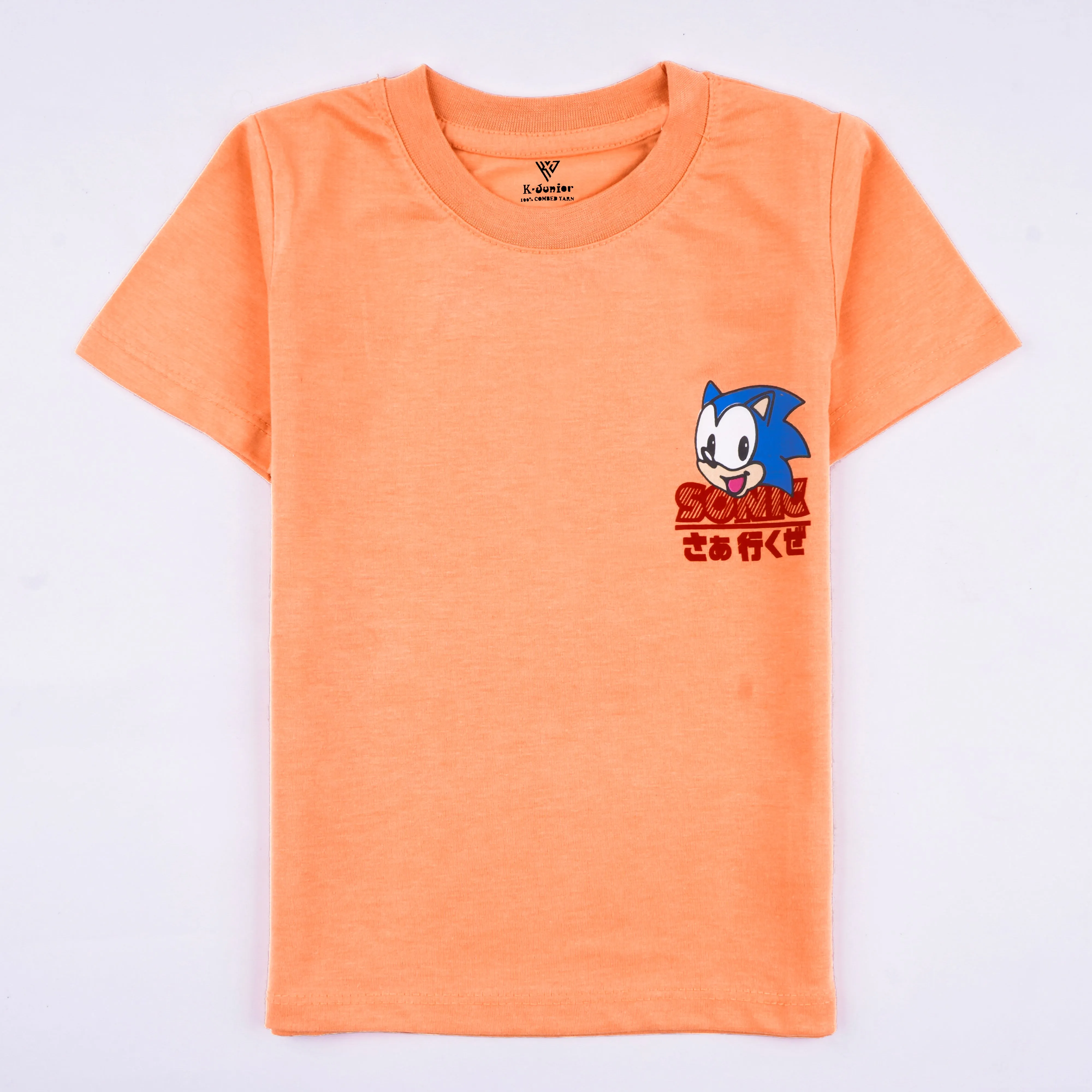 Boys Half Sleeves-Printed T-Shirt (Hedge-Hog)