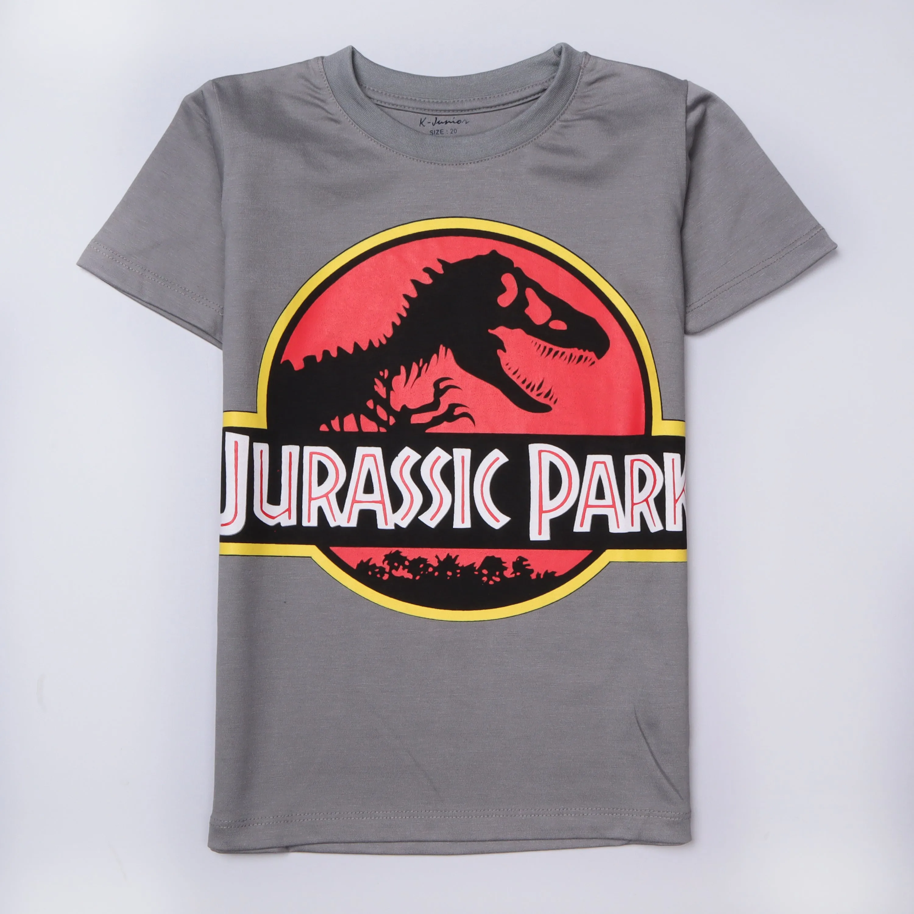 Boys Half Sleeves-Printed T-Shirt (Jurassic)