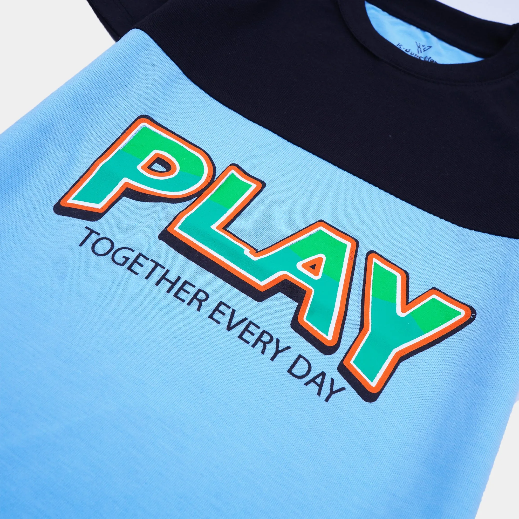 Boys Half Sleeves-Printed T-Shirt (Play)