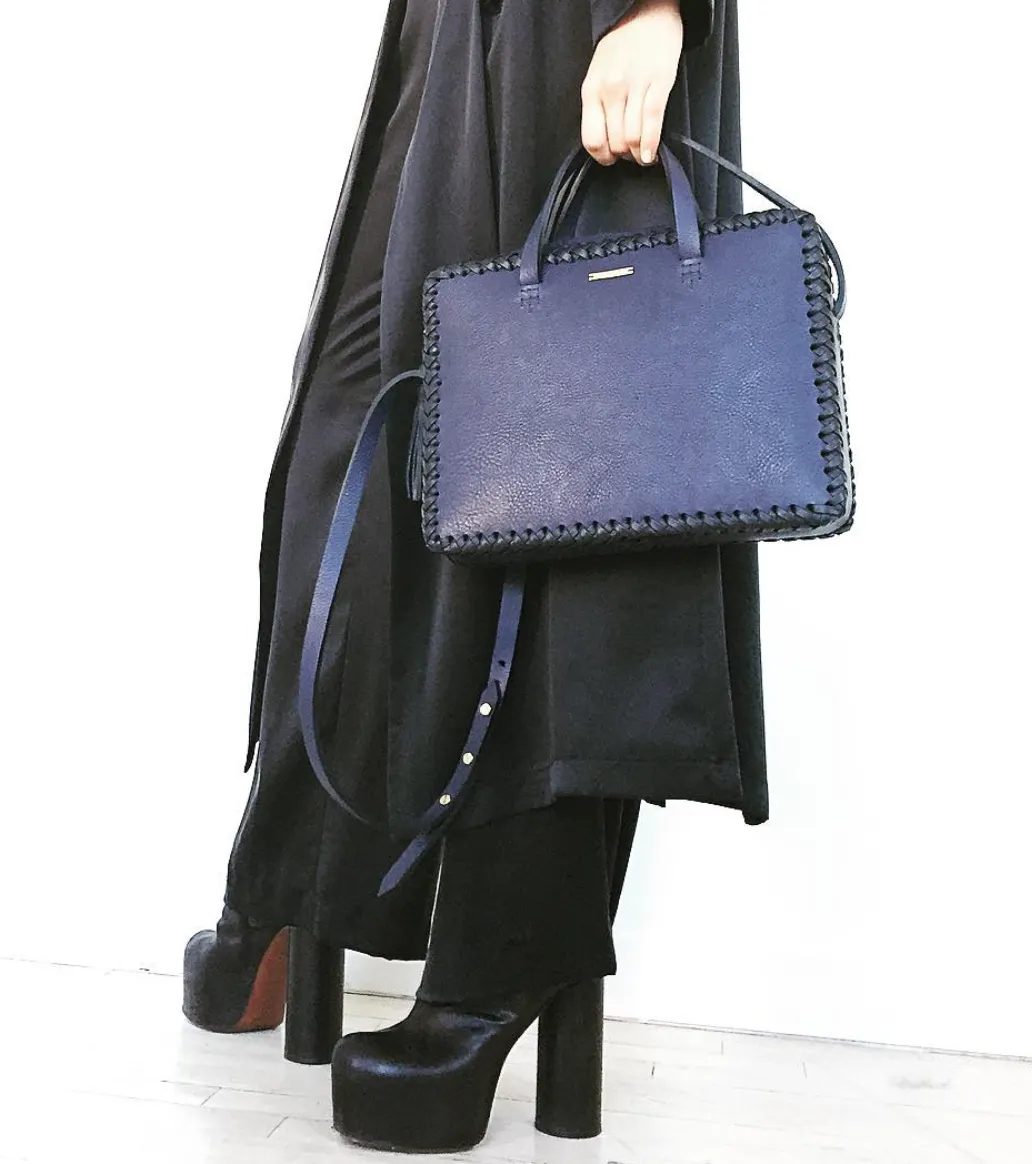 Braided Brief Bag