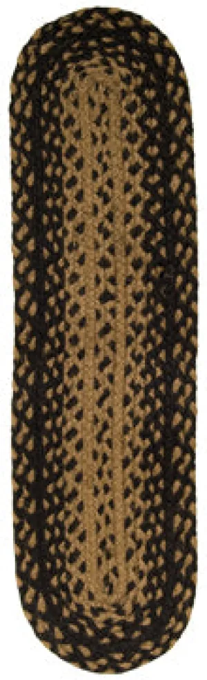 Braided Ebony Stair Tread
