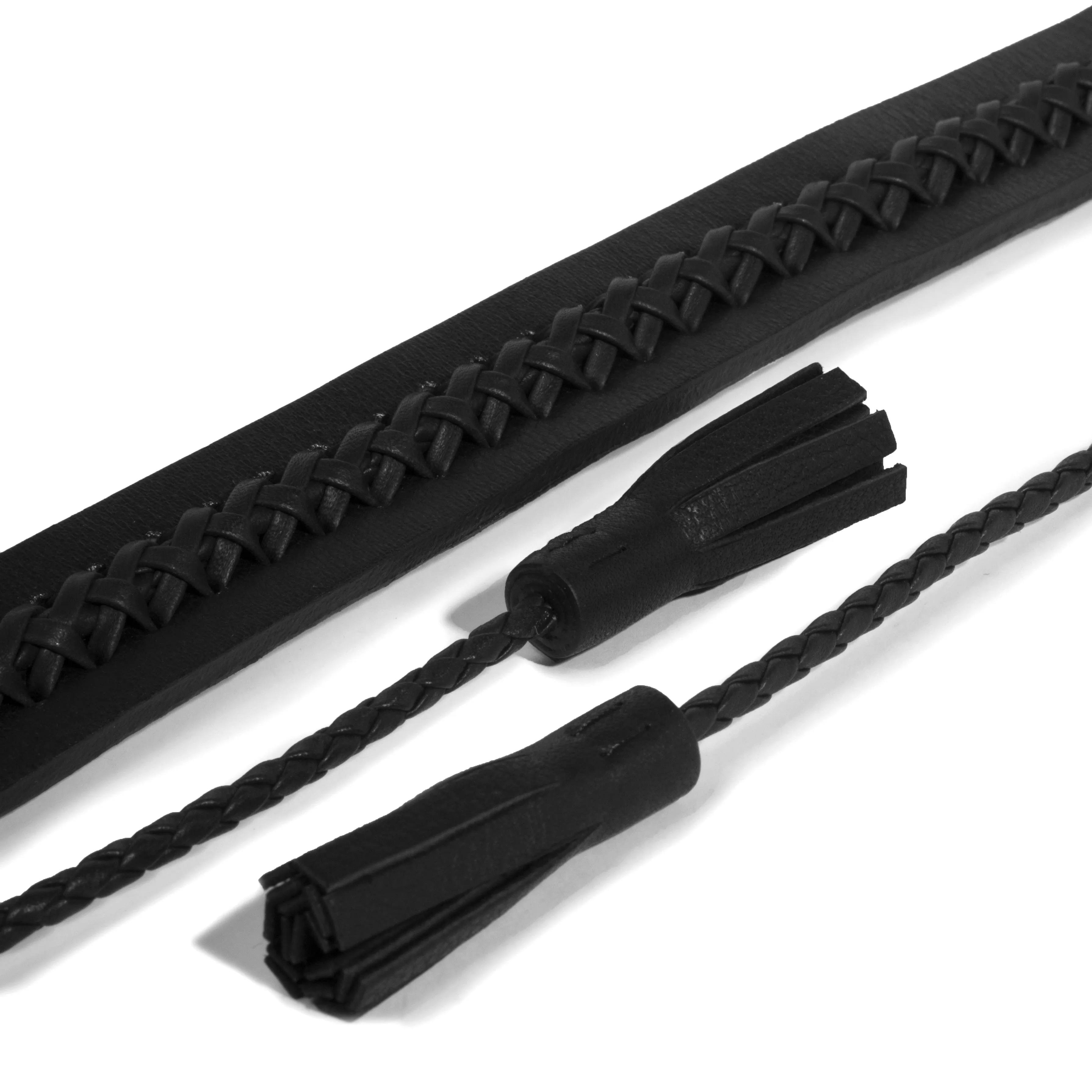 Braided Leather Choker